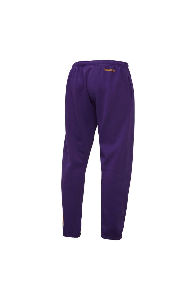 Mitchell & Ness Men's Mitchell & Ness Purple Los Angeles Lakers Hardwood Classics Team Origins Pants, Alternate, color, 