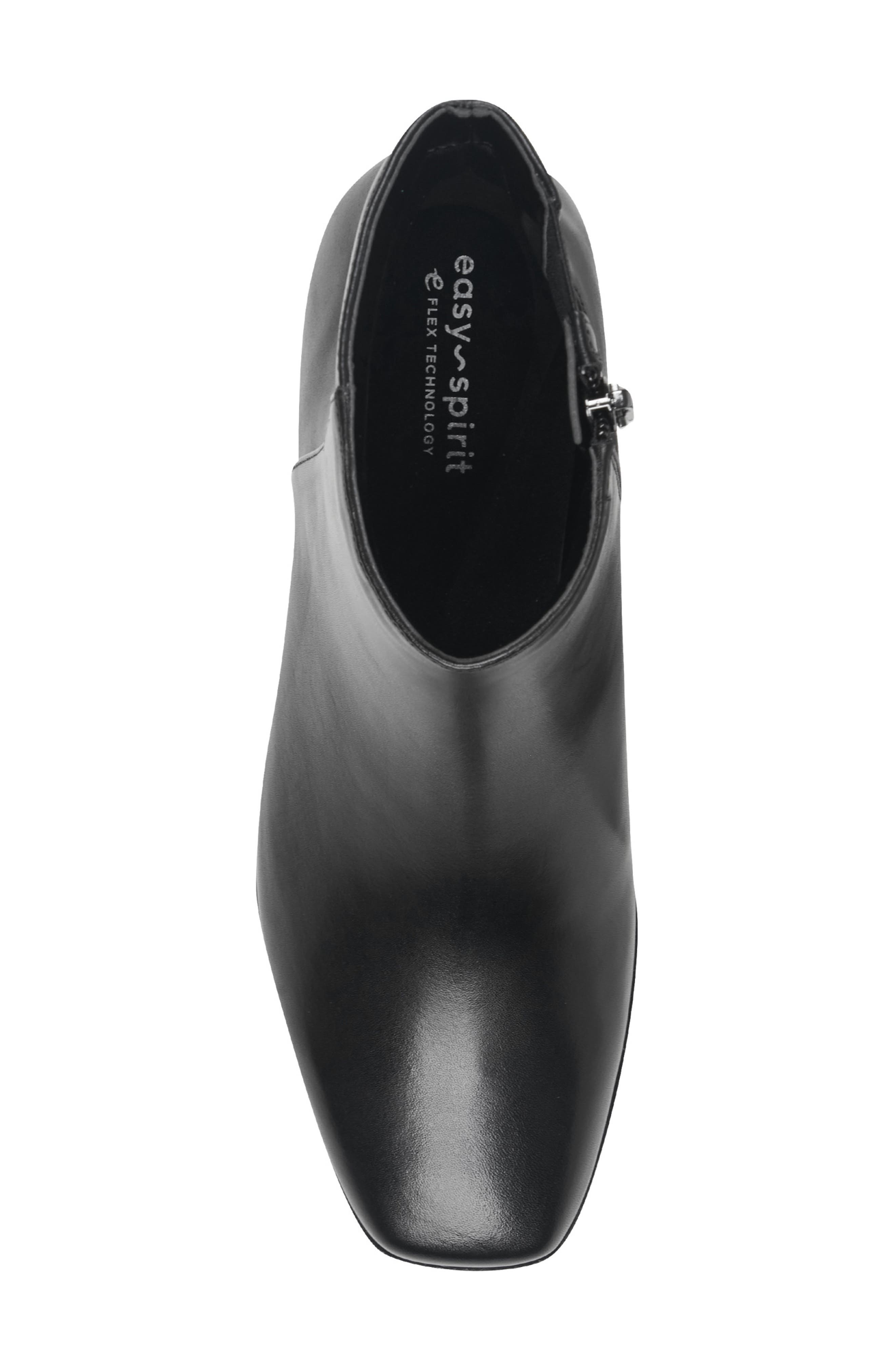 Sidney Leather Bootie, Alternate, color, BLACK