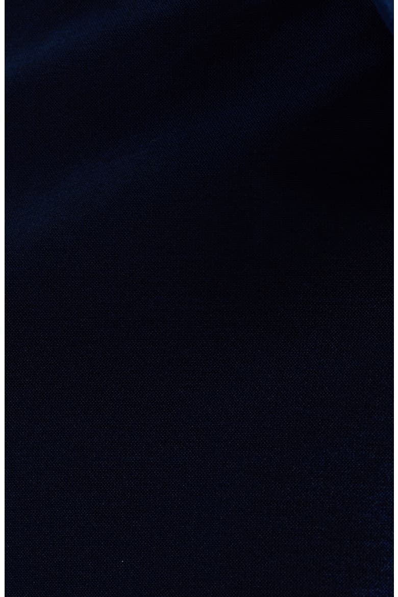 3D Beaded Paillette Bodice Taffeta A-Line Gown, Alternate, color, NAVY