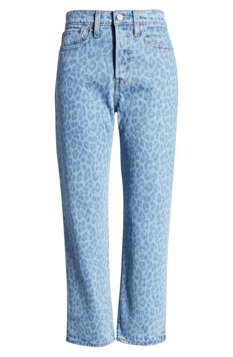 Levi's<sup>®</sup> Wedgie High Waist Straight Leg Jeans, Alternate, color, 