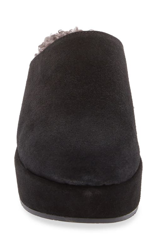 Cordani Camryn Platform Wedge Mule In Black