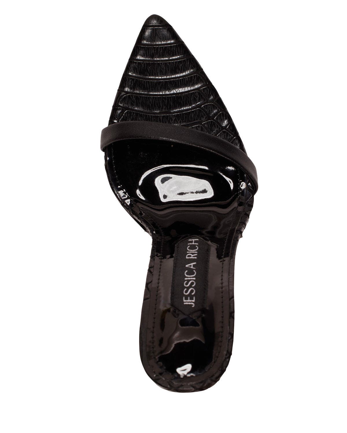 JESSICA RICH The Rich Sandal is back, and better than ever! This classic, strappy, it-girl shoe is reinvented with all-new luxurious satin colors., Alternate, color, Black