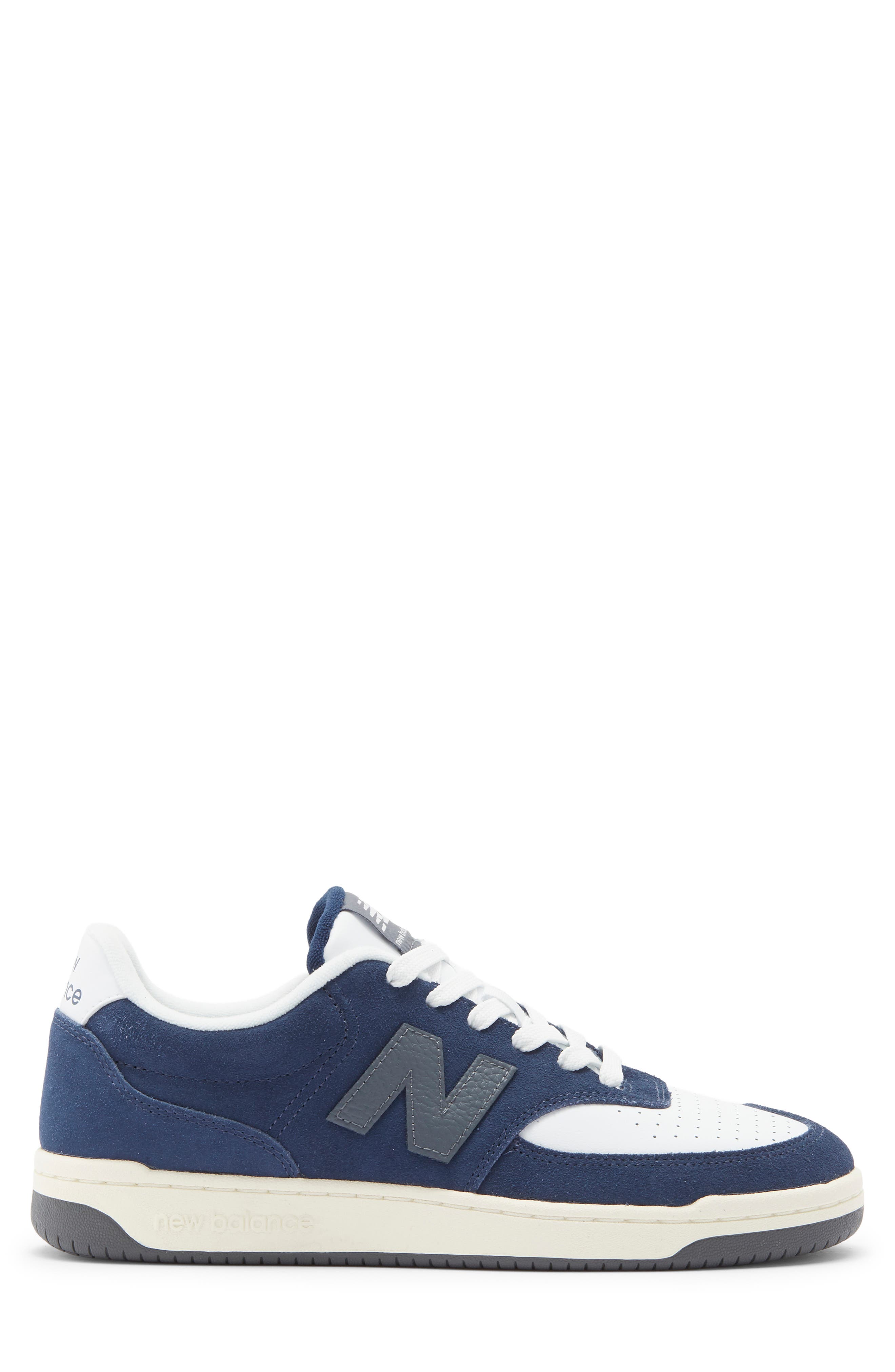080 Sneaker, Alternate, color, NB NAVY/ NB 103 WHITE