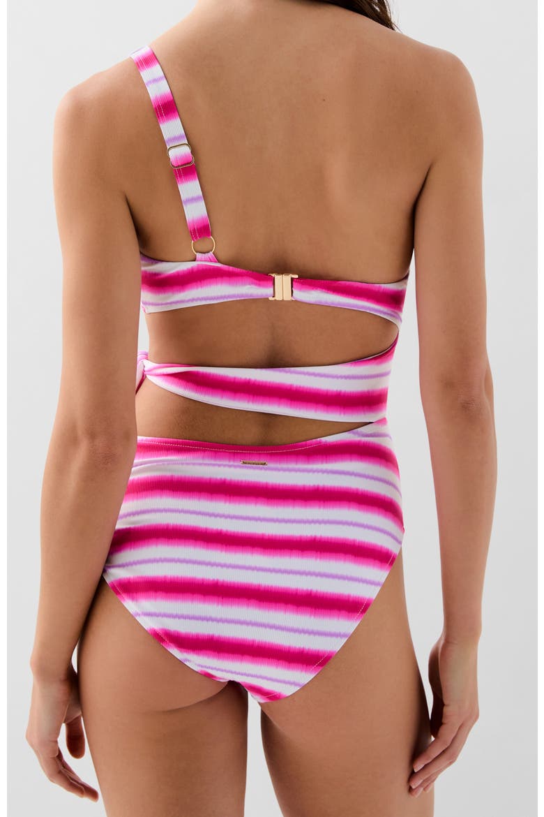 Stripes Swimsuit, Alternate, color, Pinkstripes