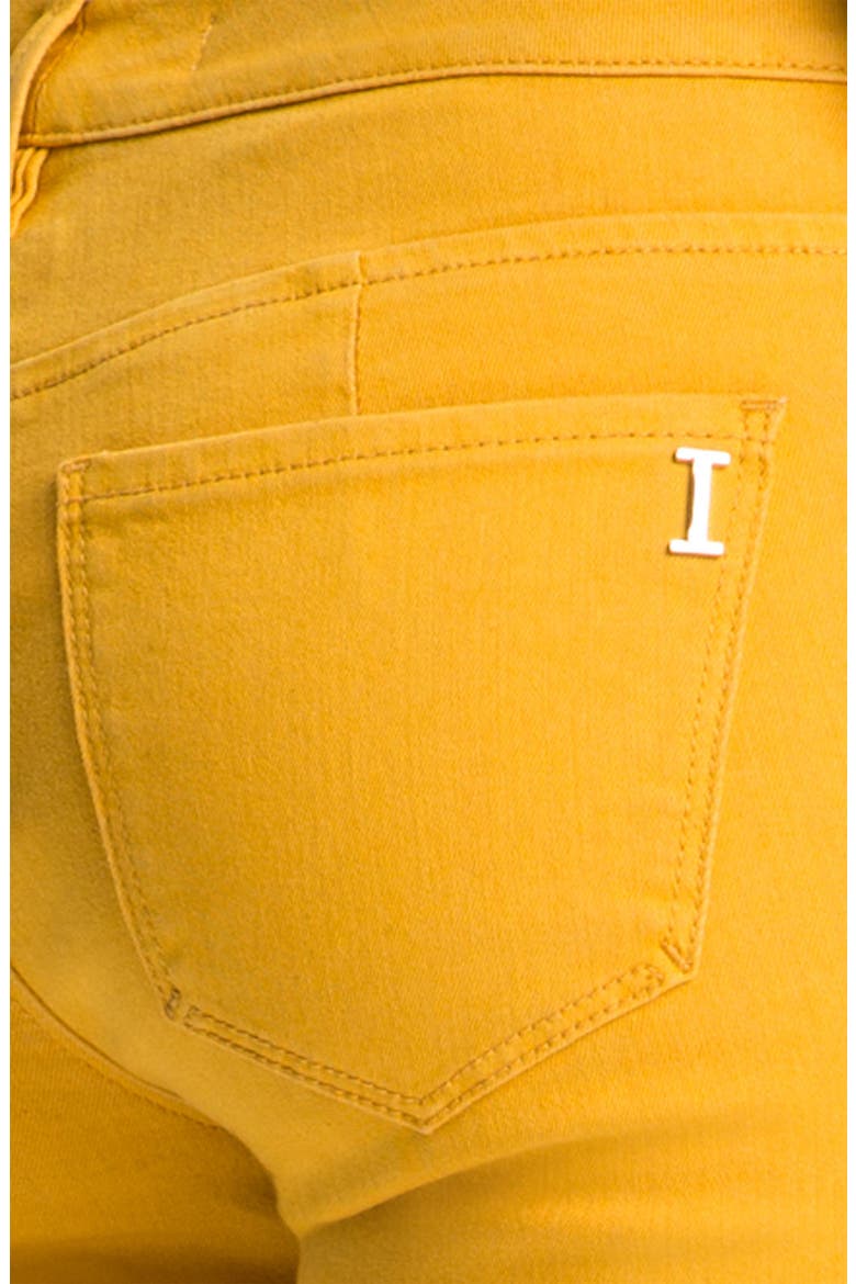 'Samantha' Colored Skinny Jeans, Alternate, color, MUSTARD