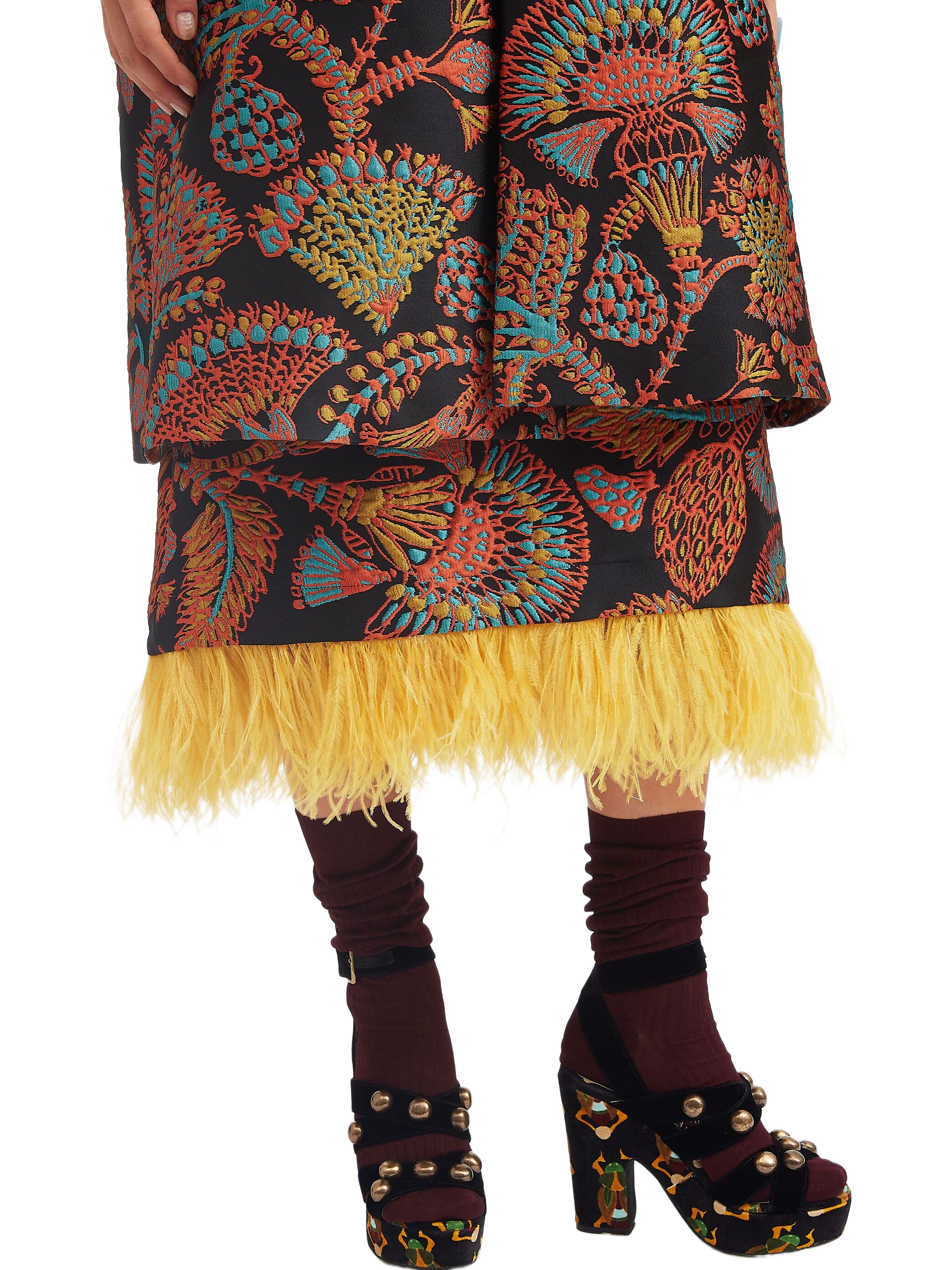 La DoubleJ Medal Wedge (With Studs) Scarab Black, Alternate, color, Scarab Black