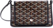 Pre-Owned Goyard Plumet Clutch Wallet Coated Canvas