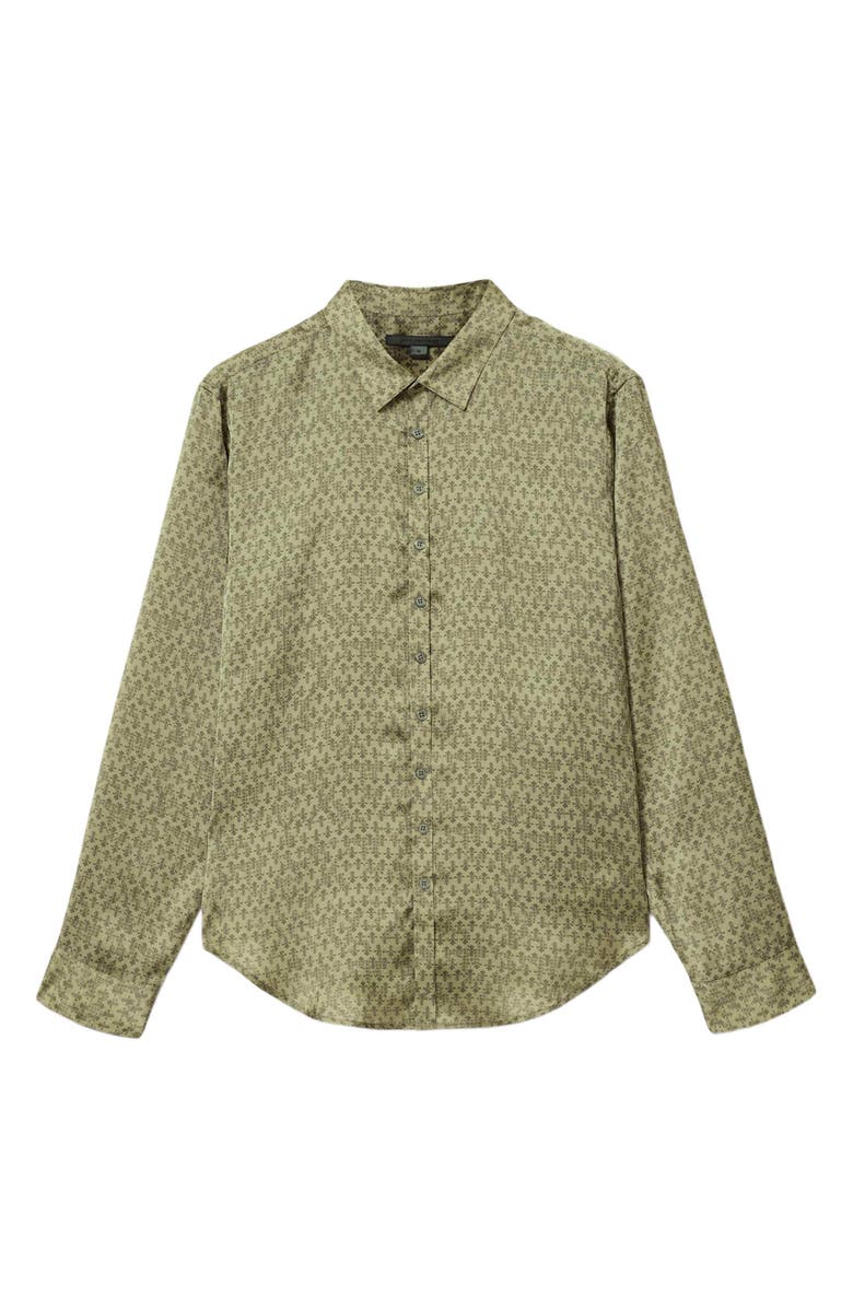 John Varvatos Bucks Button-Up Shirt, Alternate, color, Twine