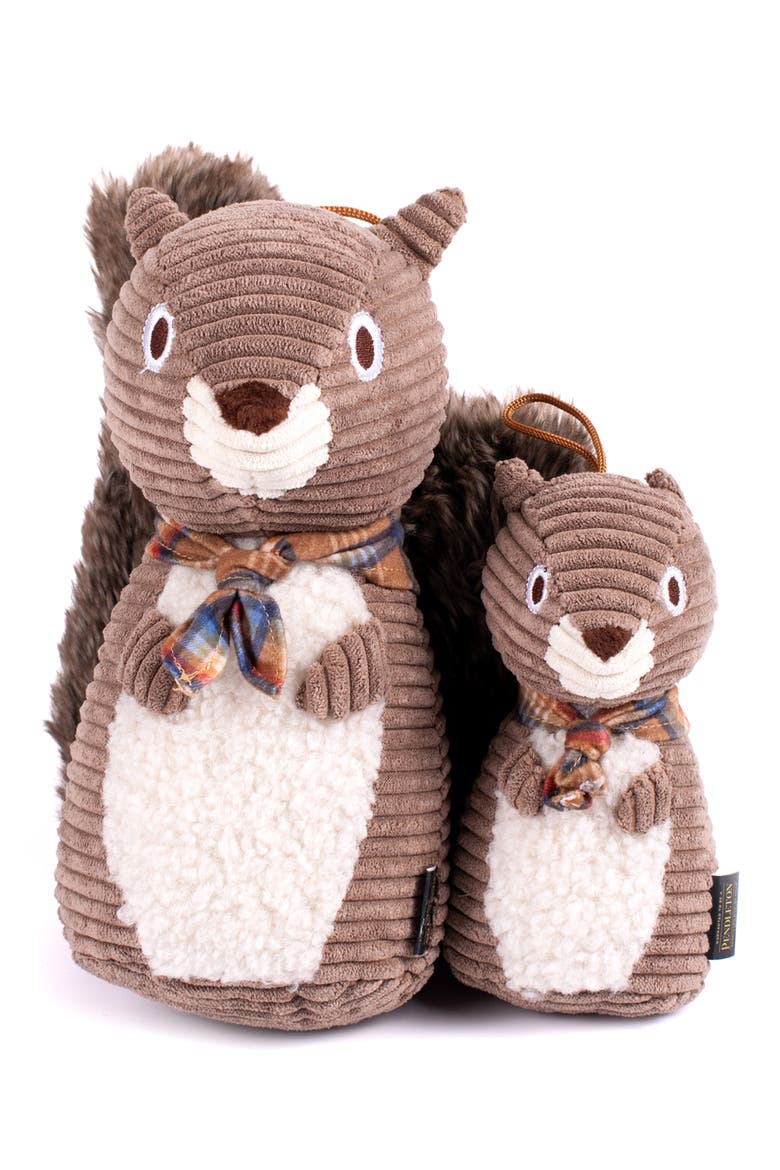 Plush Dog Toy, Alternate, color, SQUIRREL