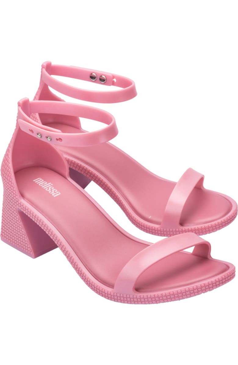 Melissa Lux Sandal, Main, color, Metallic Pink