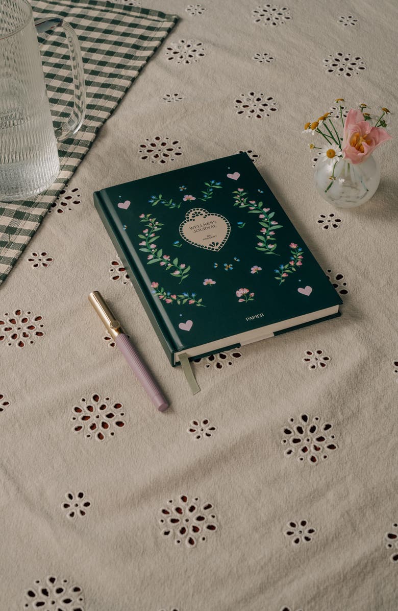 Papier Pressed Flowers Wellness Journal, Alternate, color, 