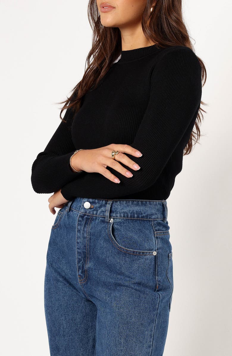 Petal & Pup Tammy Long Sleeve Rib Top, Alternate, color, 