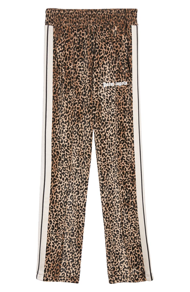 Palm Angels Animal Print Track Pants, Alternate, color, 