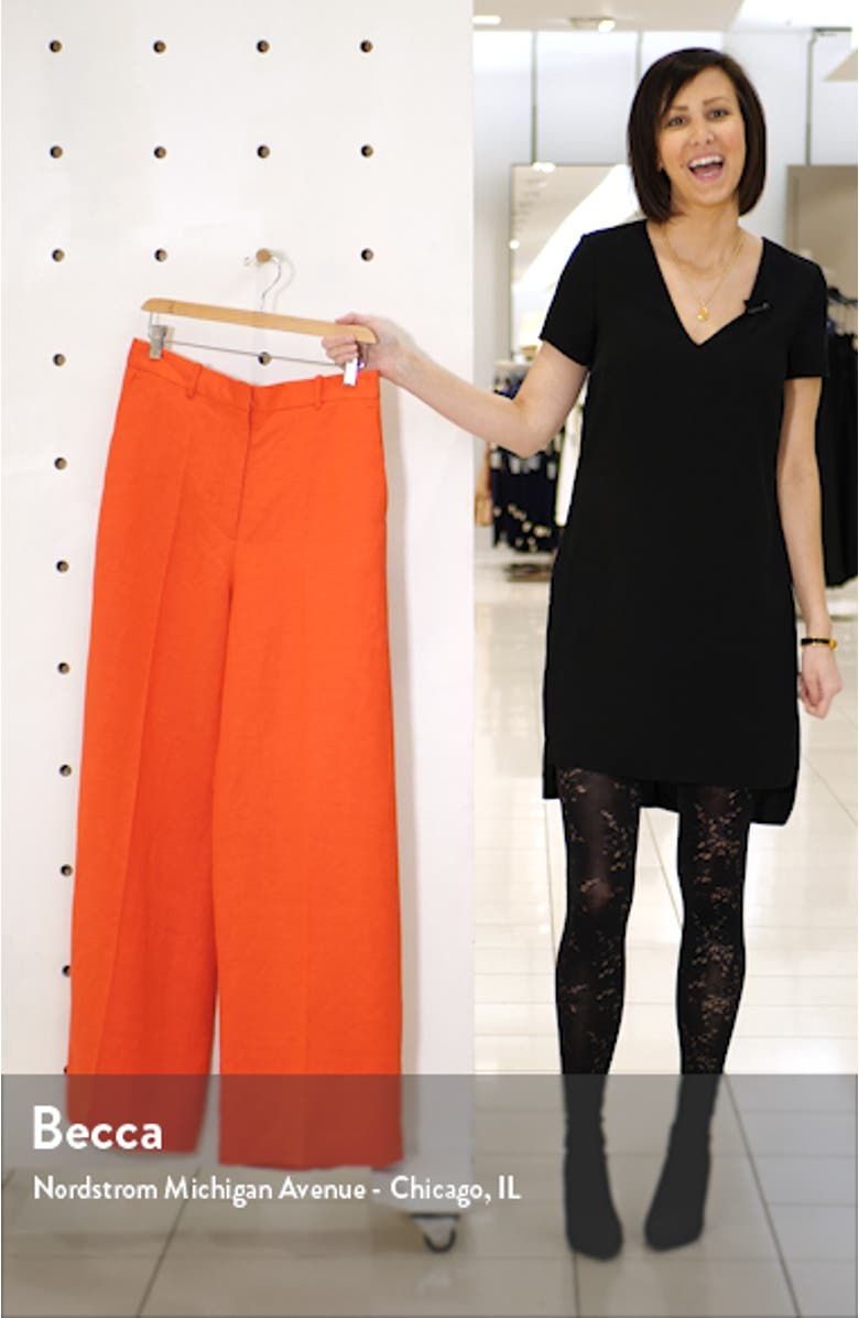 Jimson Linen & Cotton Wide Leg Pants, sales video thumbnail