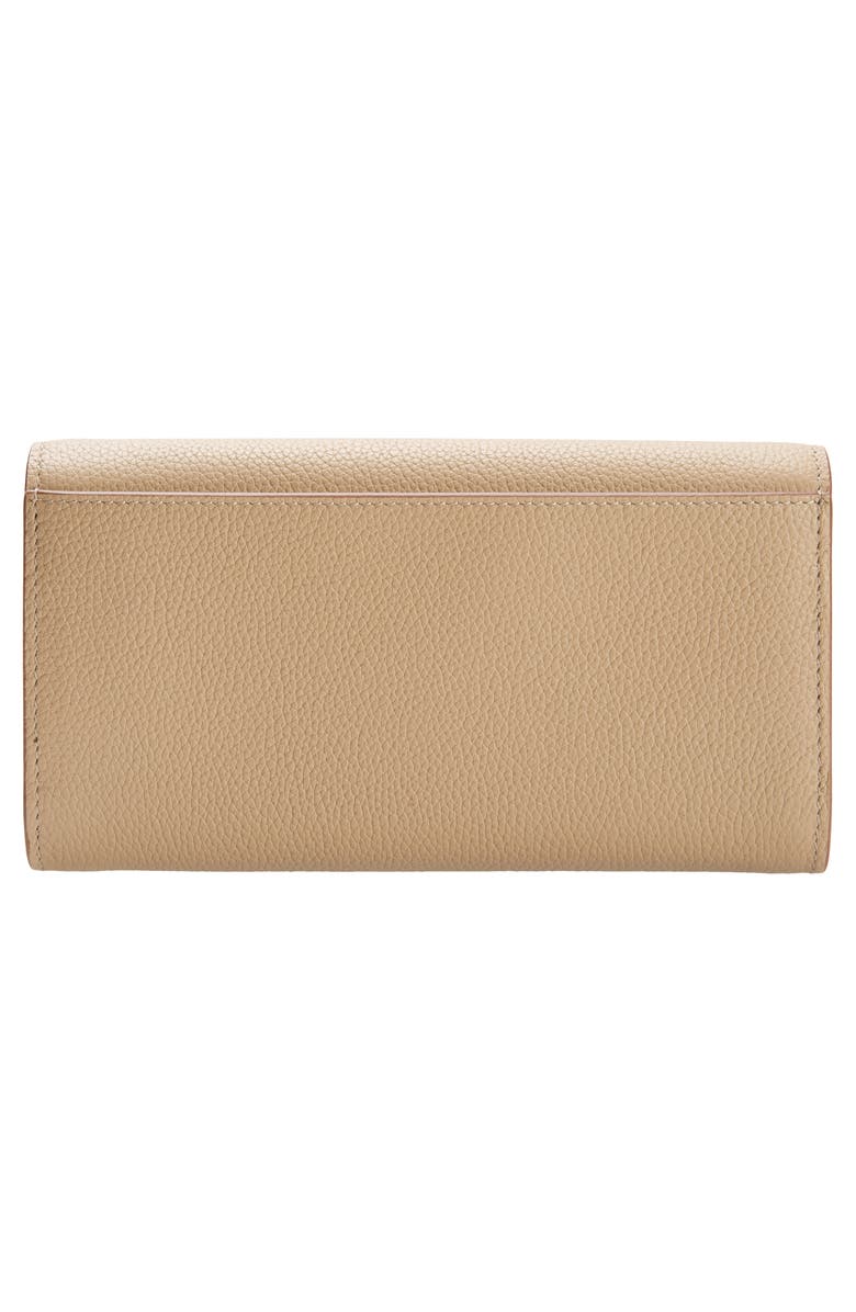Burberry Large TB Monogram Leather Wallet, Alternate, color,
