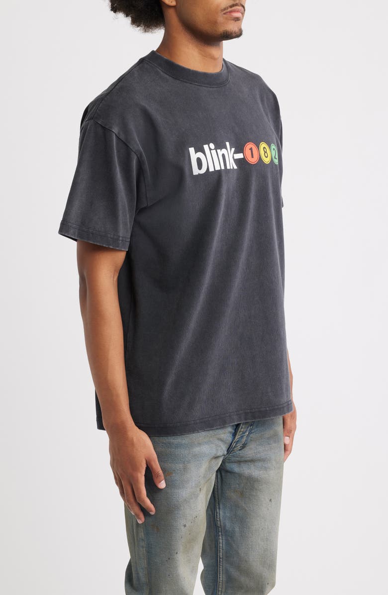 BRAVADO Oversize Blink 182 Graphic T-Shirt, Alternate, color, Black Wash