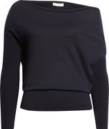 Ramy Brook Chance Wool Off the Shoulder Sweater