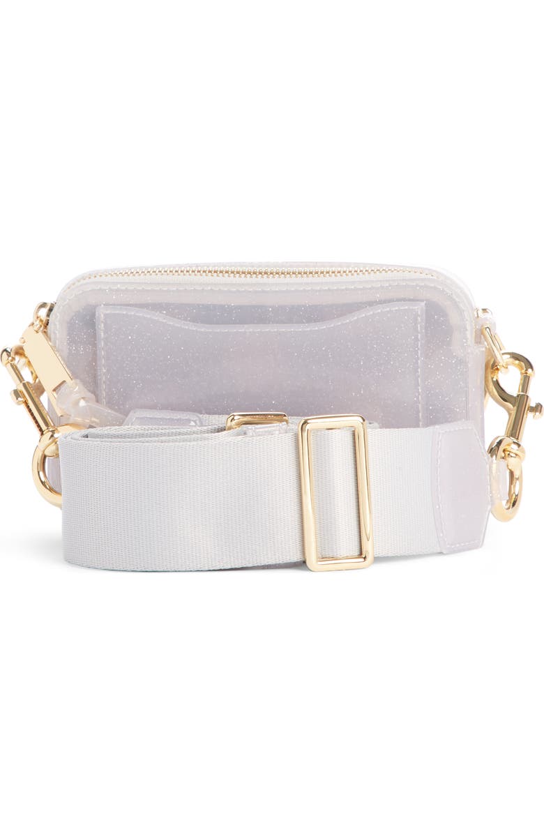 The Marc Jacobs MARC JACOBS The Jelly Glitter Snapshot Crossbody Bag, Alternate, color,