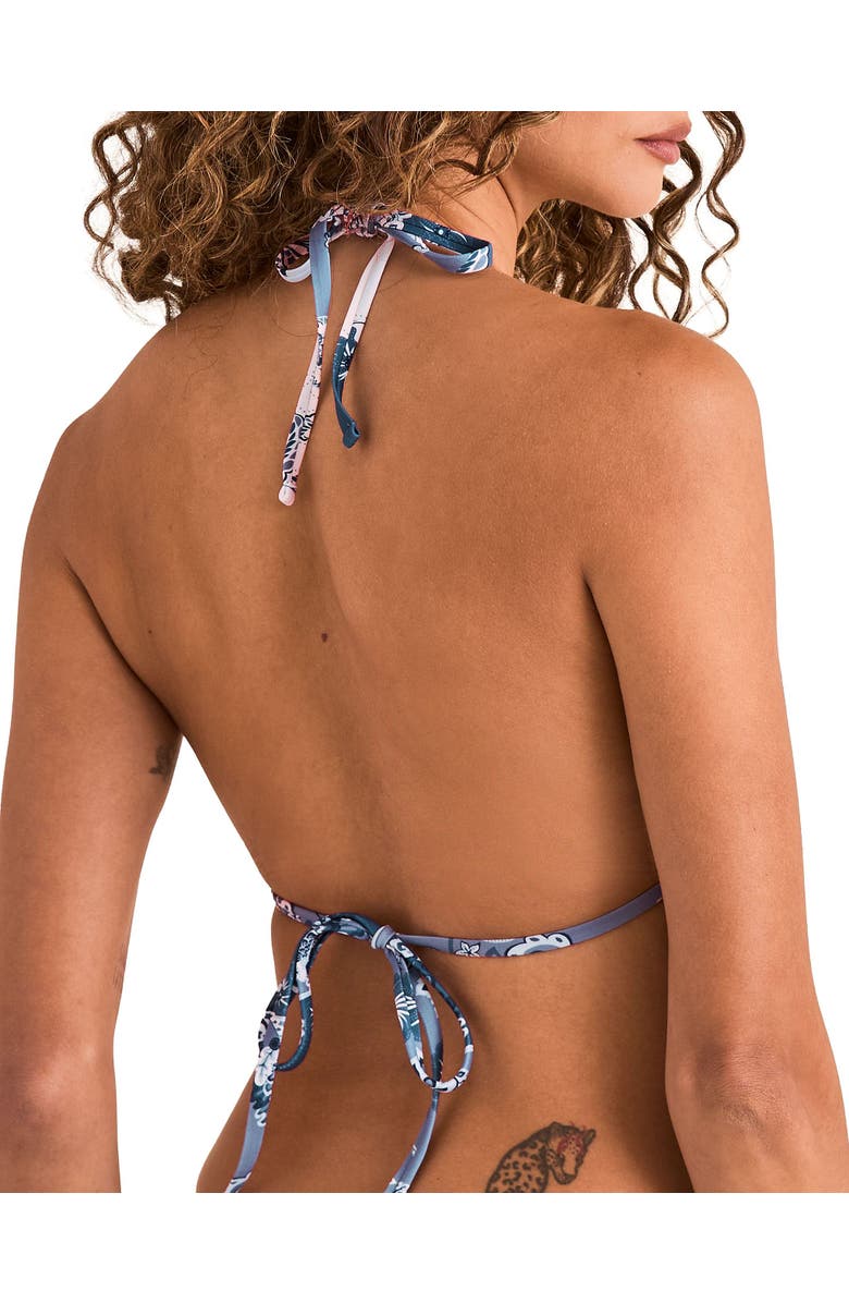 Adore Me Tenny Swimwear Bikini Top, Alternate, color, Paisley Blue