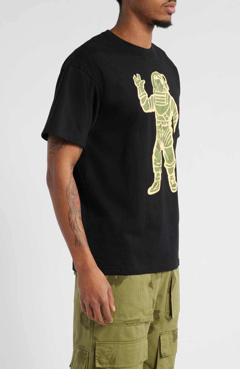 Billionaire Boys Club Astronaut Diamond Dollar Cotton Graphic T-Shirt, Alternate, color, Black