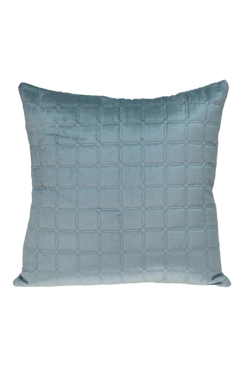 Marrisa Quilted Throw Pillow, Main, color, GRAY