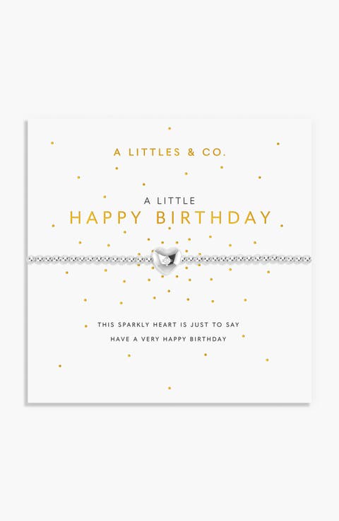 A Little 'Happy Birthday' Bracelet