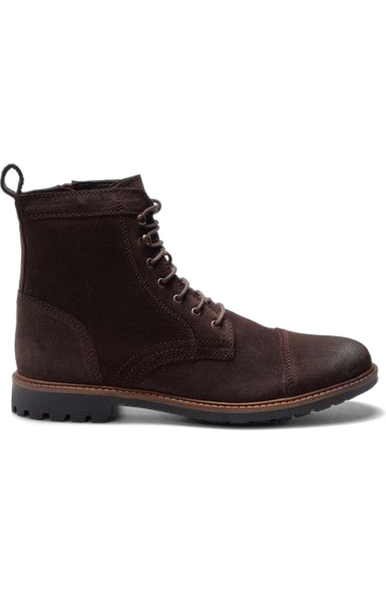 A. Veer Wilder Lace-up Boot, Main, color, Brown Suede