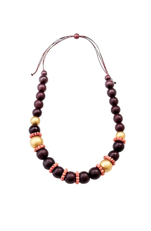 Pompa Wooden Necklace