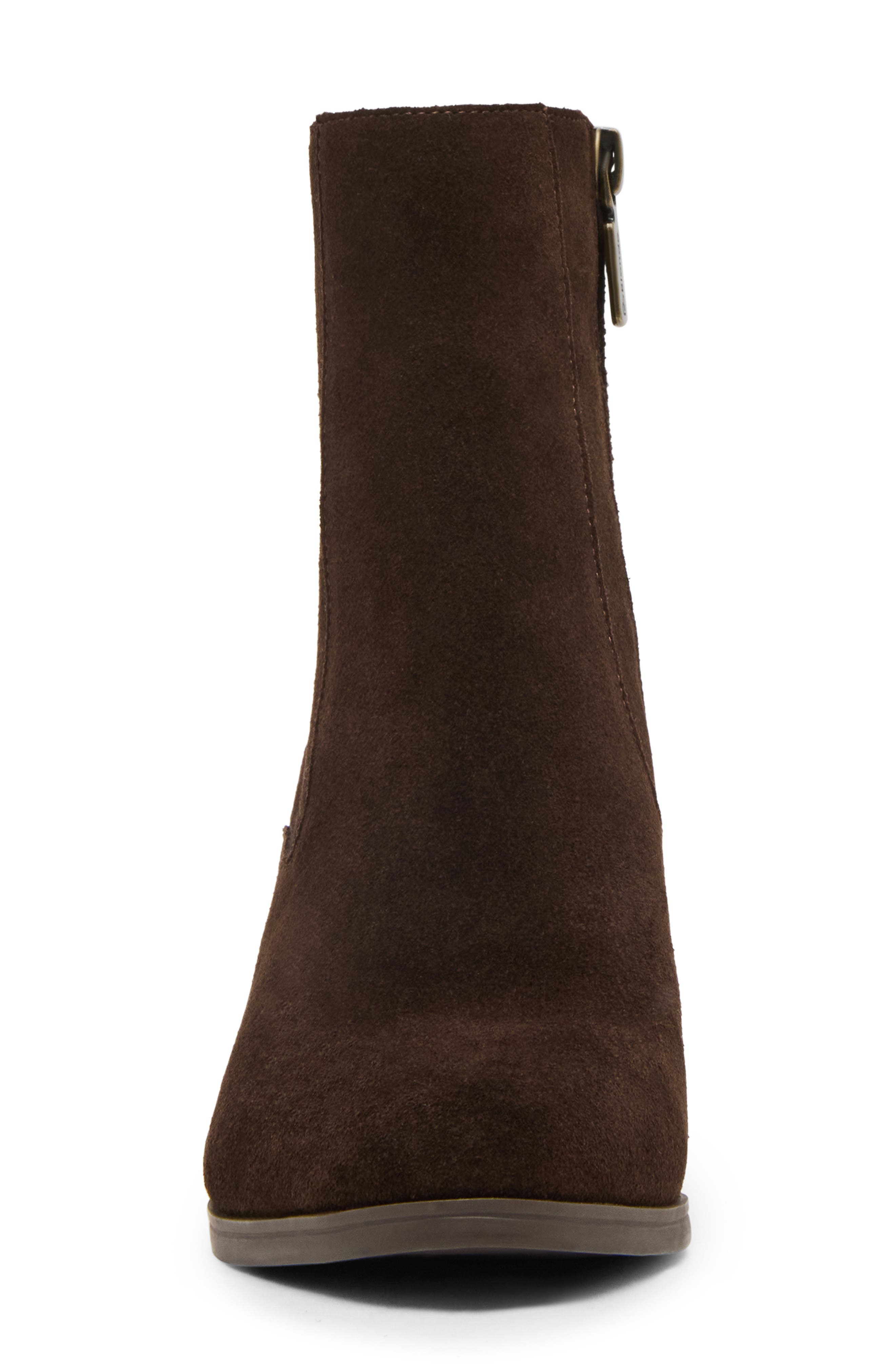 Hylia Waterproof Bootie, Alternate, color, JAVA SUEDE