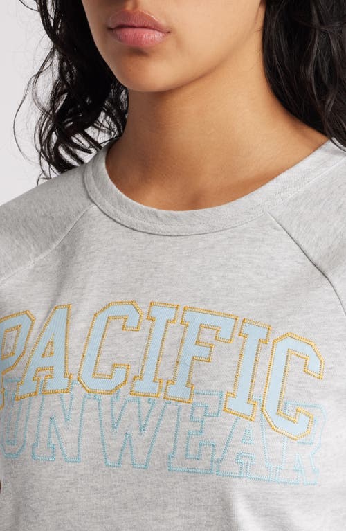 PACSUN PACSUN LOGO RAGLAN SHORT SLEEVE COTTON T-SHIRT
