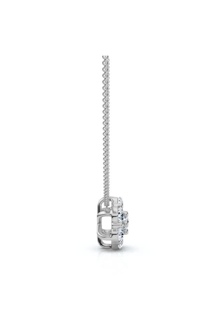 1/2Ct Diamond Pendant Women's Necklace 14k Gold Lab Grown, Alternate, color, White Gold