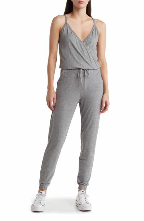 Sleeveless Drawstring Waist Jumpsuit