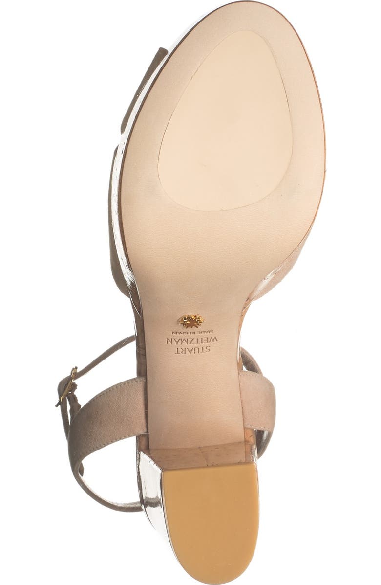 Stuart Weitzman Ivona Platform Sandal, Alternate, color,