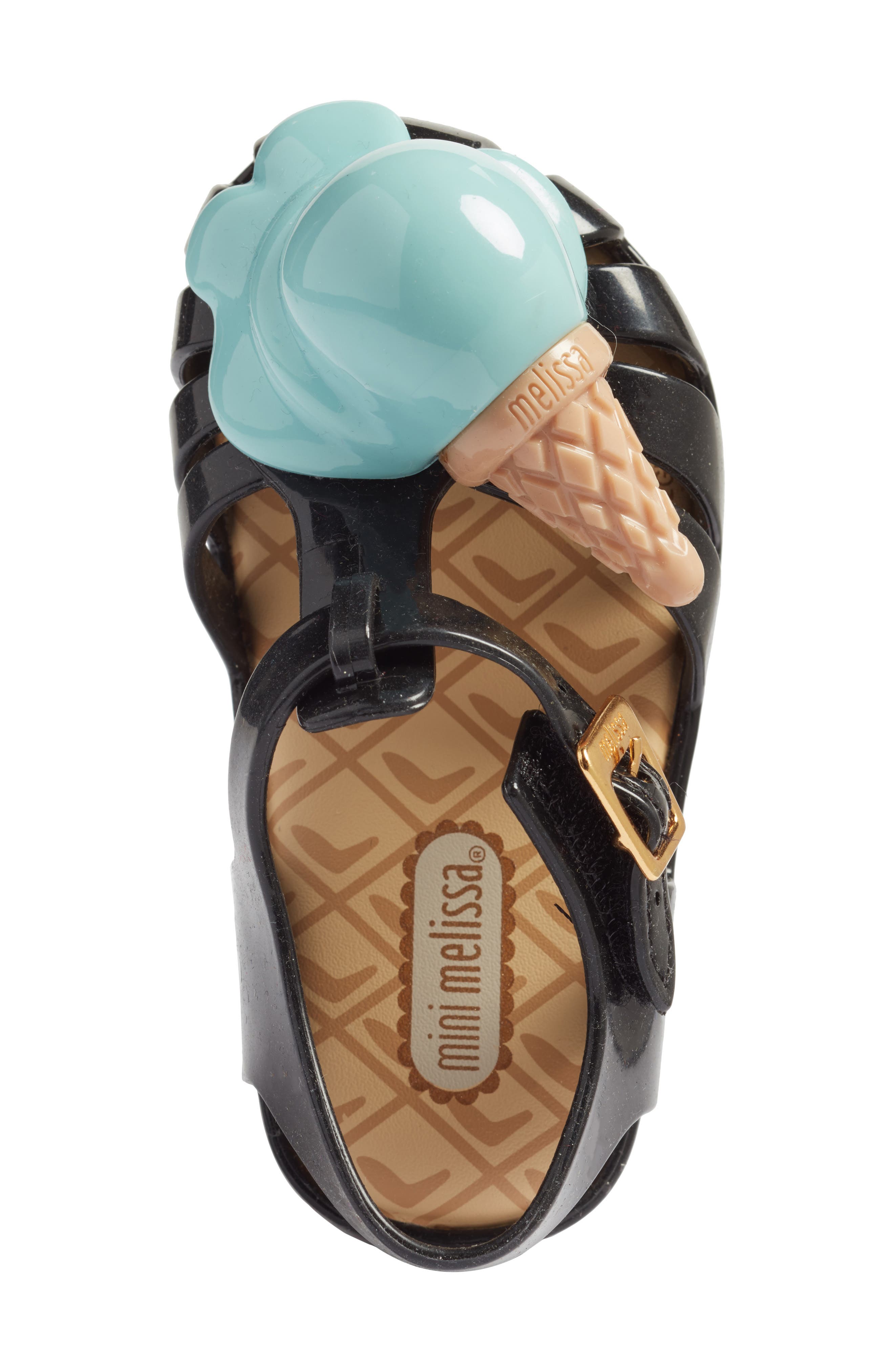 Mini Melissa Aranha X Sandal, Alternate, color, 