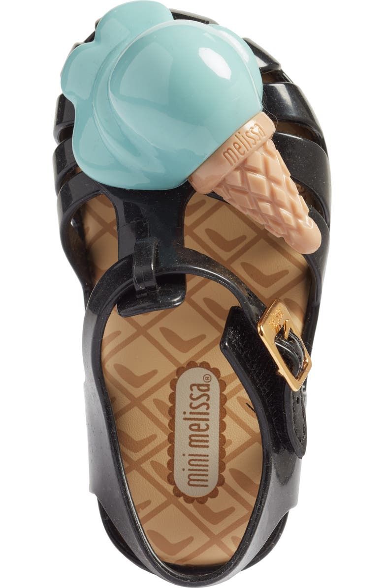 Mini Melissa Aranha X Sandal, Alternate, color,