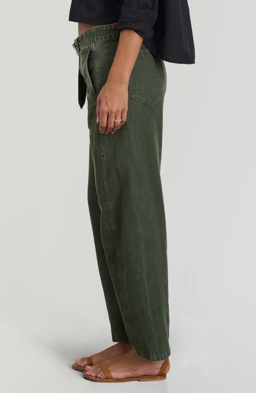 Alex Mill Ninth Street Cotton Twill Pants In Brown