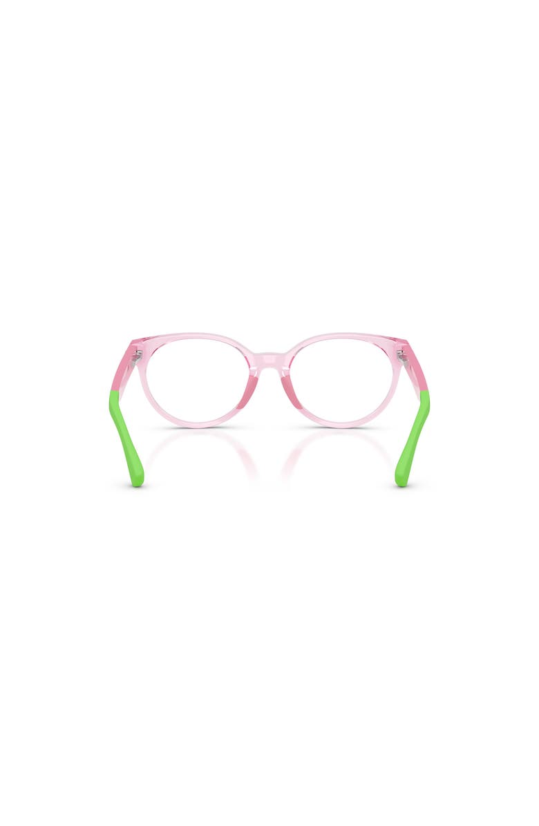 Polo Ralph Lauren 49mm Phantos optical glasses, Alternate, color, Pink/ Green
