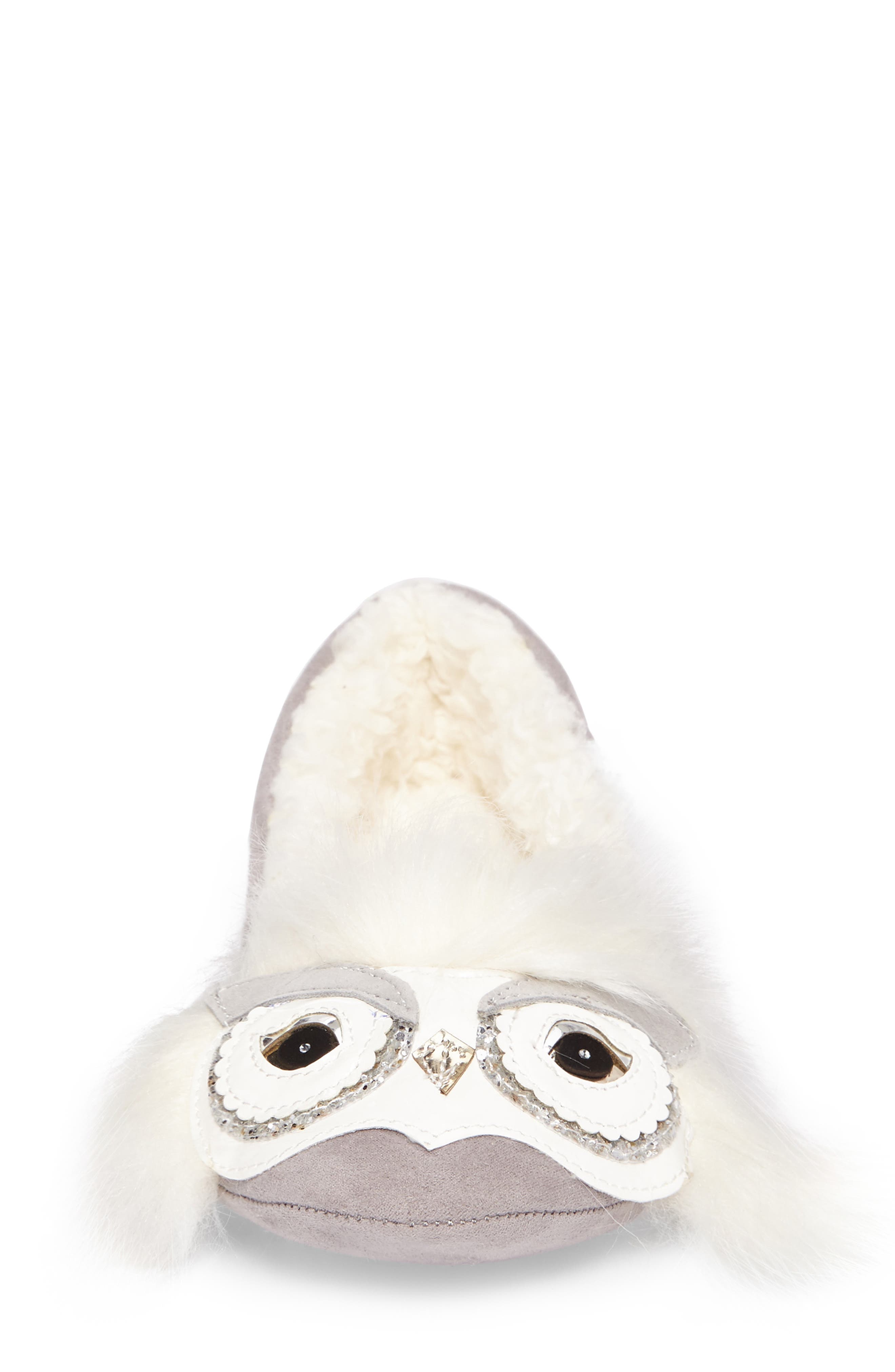 Kate Spade New York samantha owl slipper, Alternate, color, 