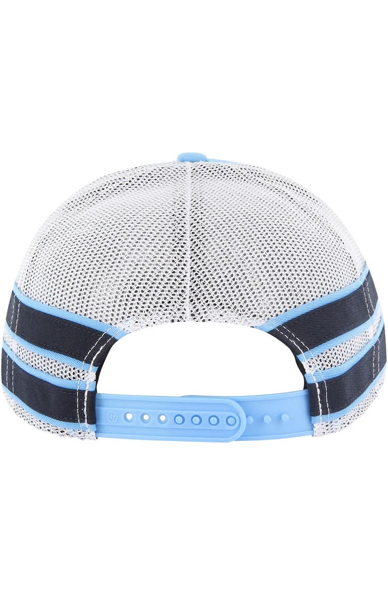 '47 Men's '47 Carolina Blue North Carolina Tar Heels Straight Eight Adjustable Trucker Hat, Alternate, color, Light Blue