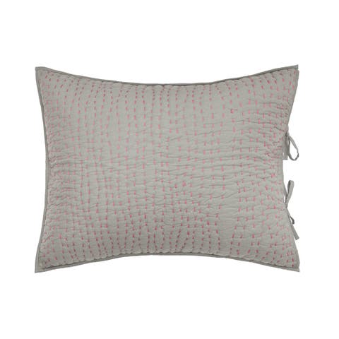 Polly Reversible Cotton Standard Sham 20" x 26"