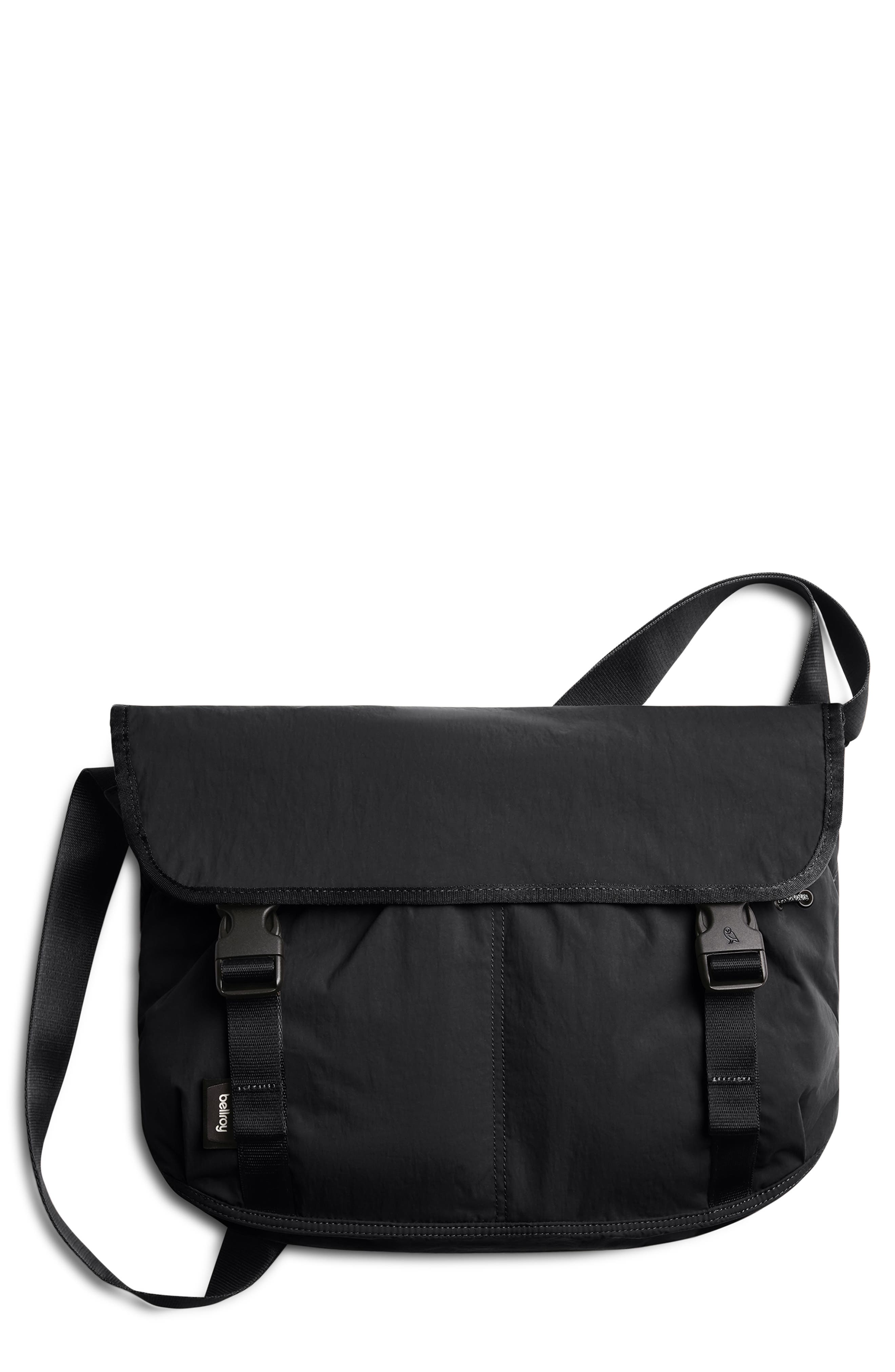 Bellroy Cinch Messenger Bag, Main, color, Black