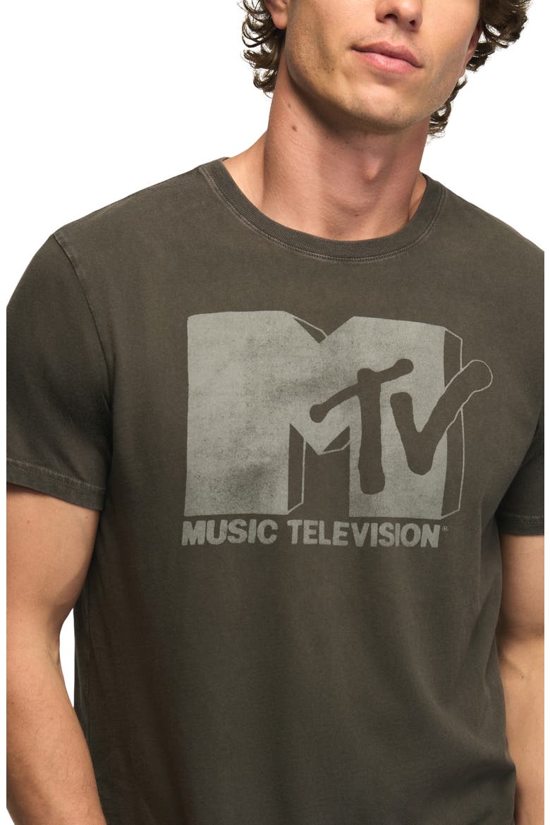 MTV Headbanger's Ball Cotton Blend Graphic T-Shirt, Alternate, color, BELUGA
