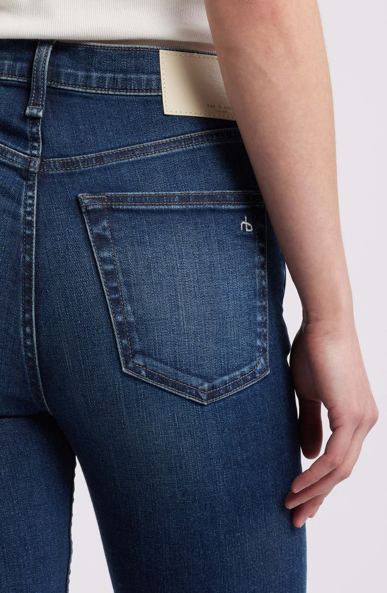 rag & bone Wren High Waist Slim Jeans, Alternate, color, Dylan
