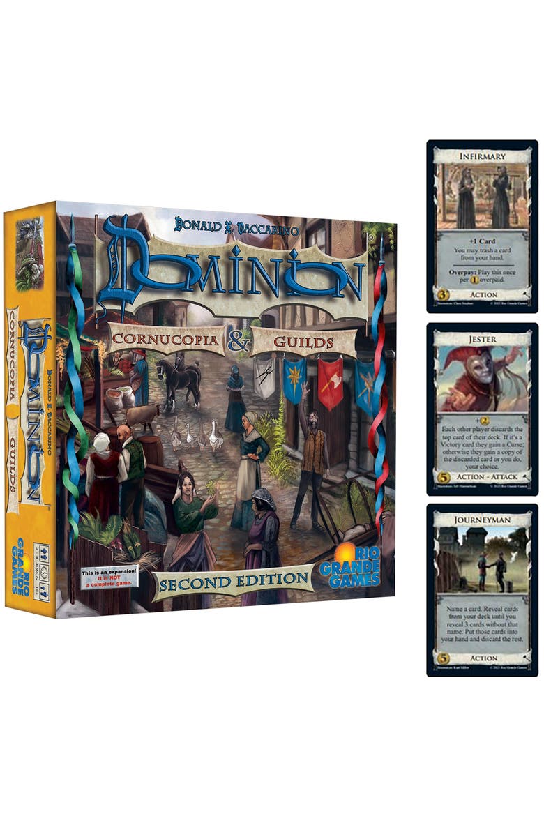 Dominion Cornucopia and Guilds Board Game Expansion, Alternate, color, Multicolored