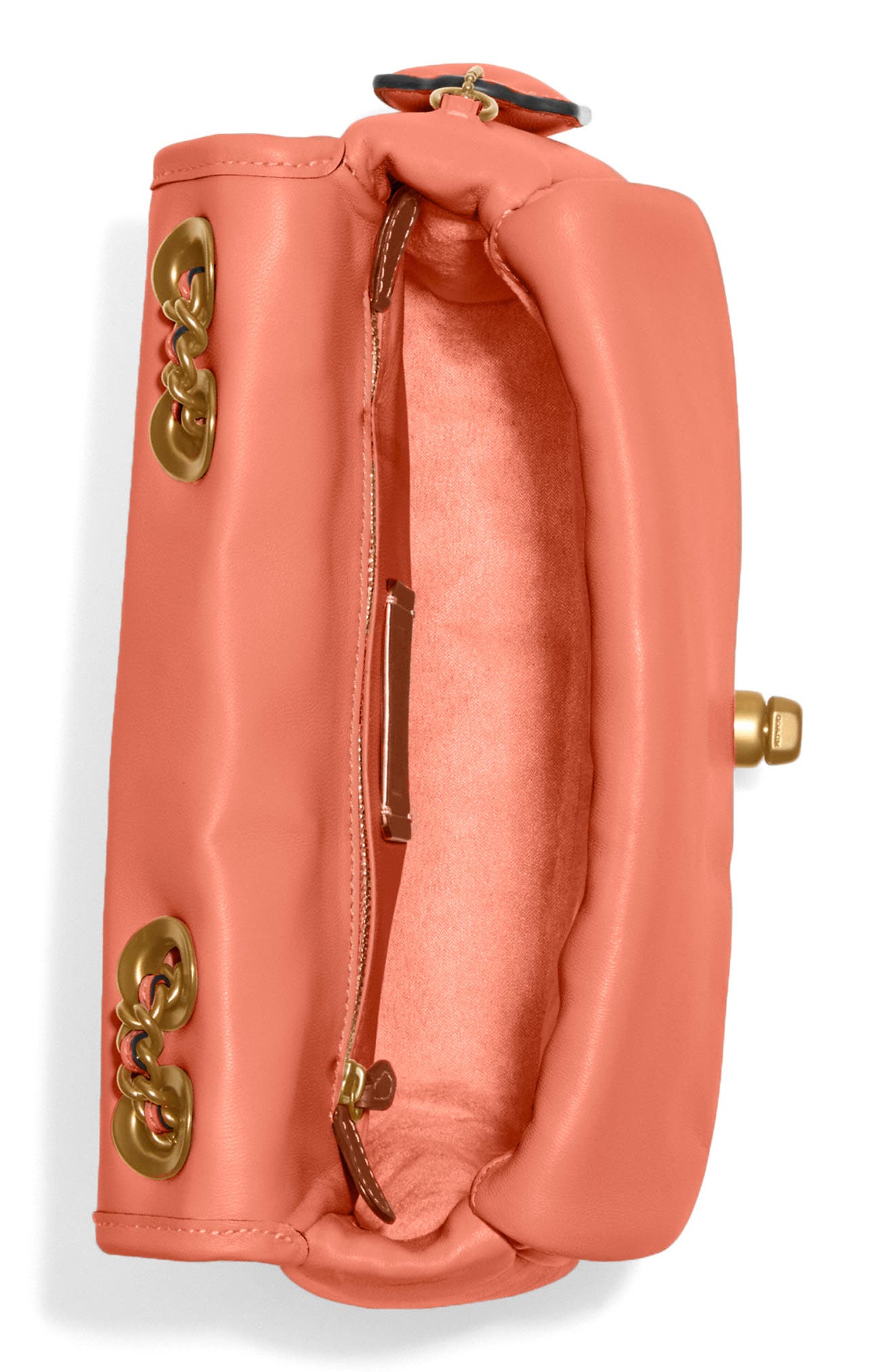 Madison Quilted Convertible Shoulder Bag, Alternate, color, LIGHT CORAL