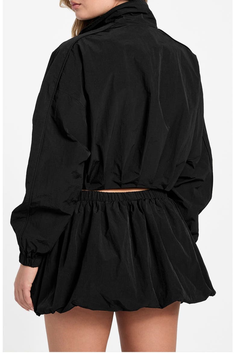Nina Crop Jacket, Alternate, color, JET BLACK