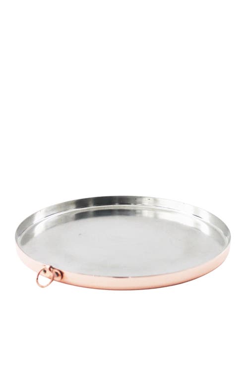 Coppermill Kitchen Vintage Inspired Copper Round Baking Tray In Copper