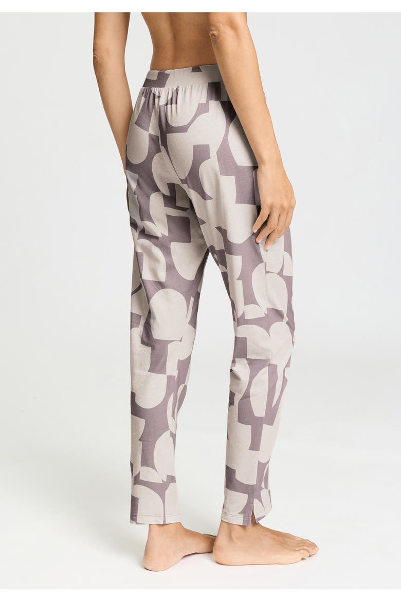 Sleep And Lounge Cotton and Tencel Pants, Alternate, color, Divided Circles
