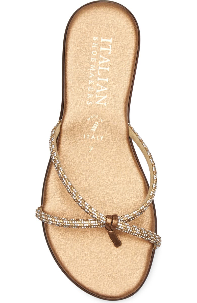 ITALIAN SHOEMAKERS Maribelle Crystal Embellished Sandal, Alternate, color,