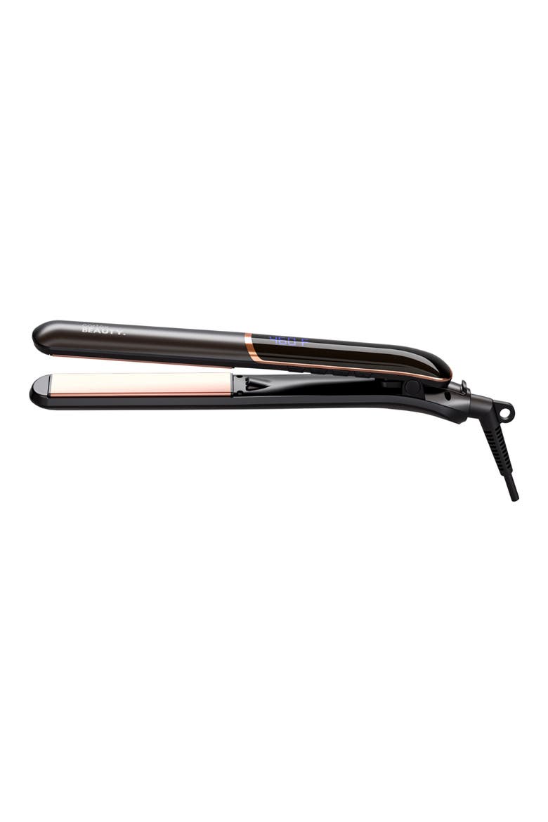 Str8up 1-Inch Digital Flat Iron, Main, color, BLACK/ ROSEGOLD